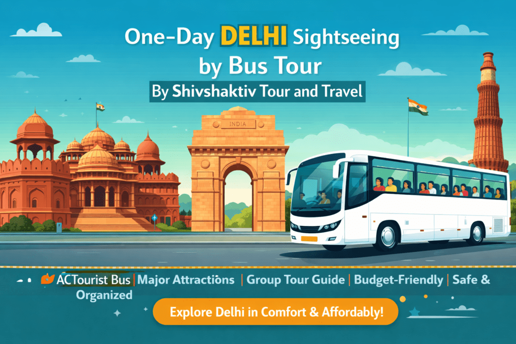 Delhi Sightseeing Tour by Bus