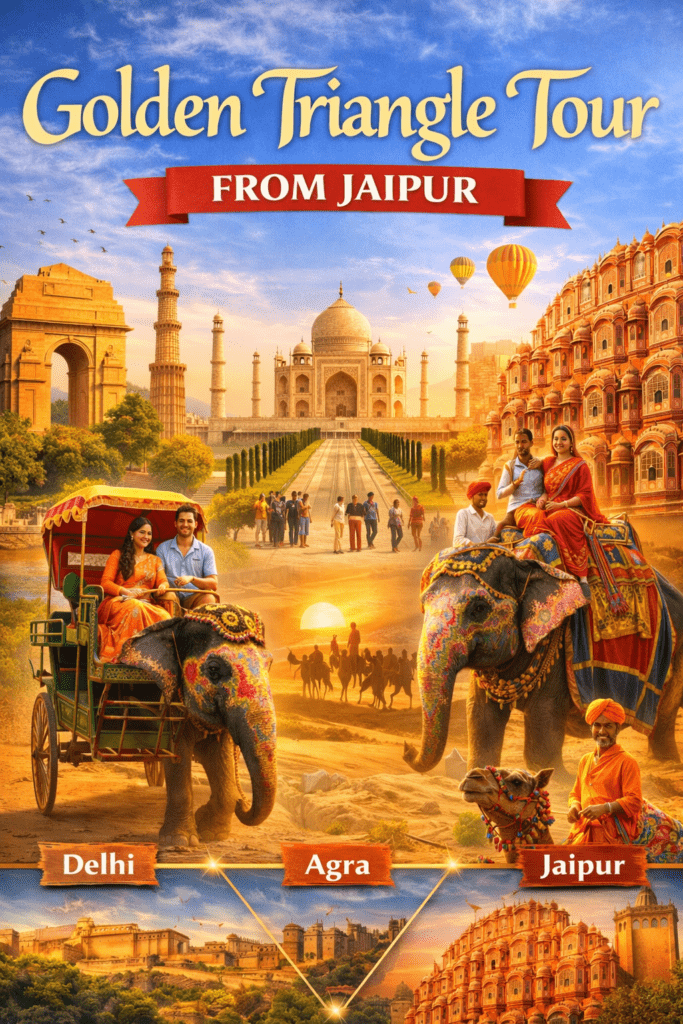 Golden Triangle Tour From Jaipur