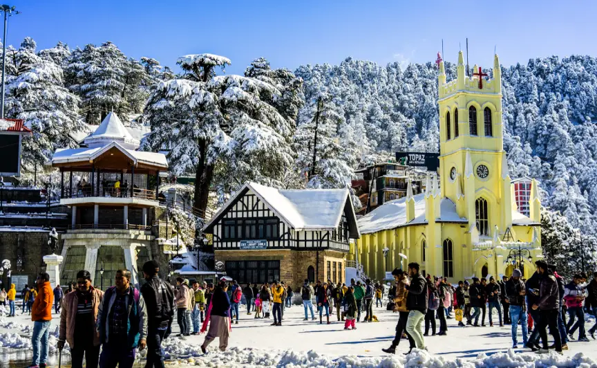 Snowy Shimla