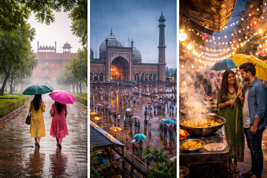 Best spots in Delhin to visit in Monsoon