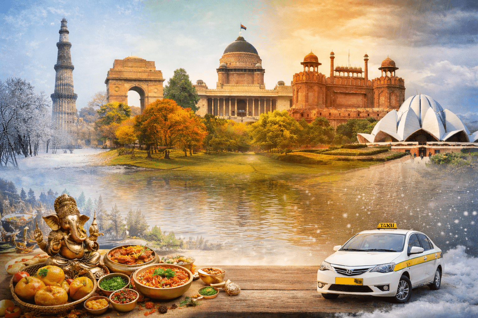 Seasonal-Tips-for-Delhi-Sightseeing-in-One-Day-Image
